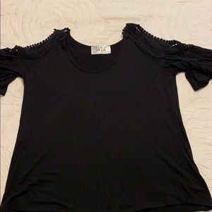 Cold shoulder top